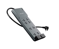 Belkin Home/Office with telephone protection - Surge protector - AC 125 V
